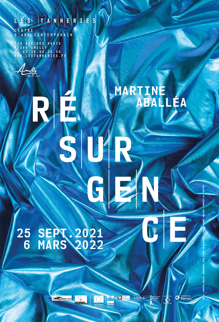 Affiche officielle de l'exposition Résurgence 