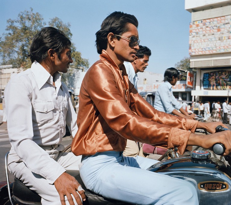 Mitch Epstein, Ahmedabad, Gujarat, Inde, 1981 (détail).