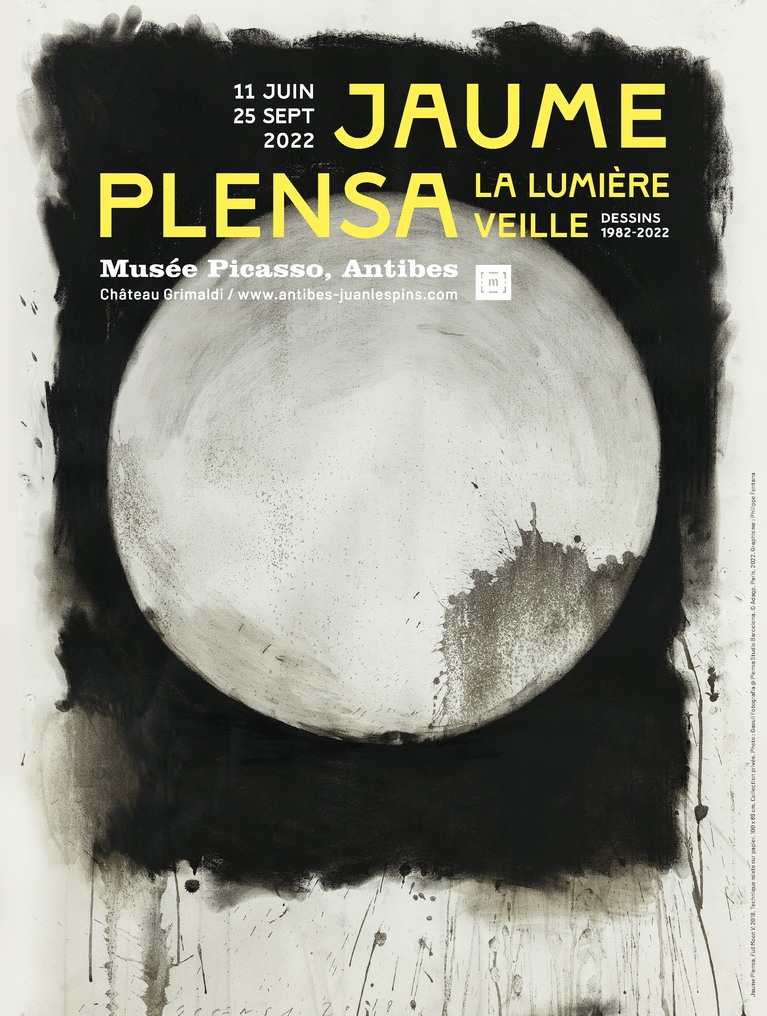Visuel de l'exposition "Jaume Plensa, La lumière veille,  dessins 1982 – 2022"