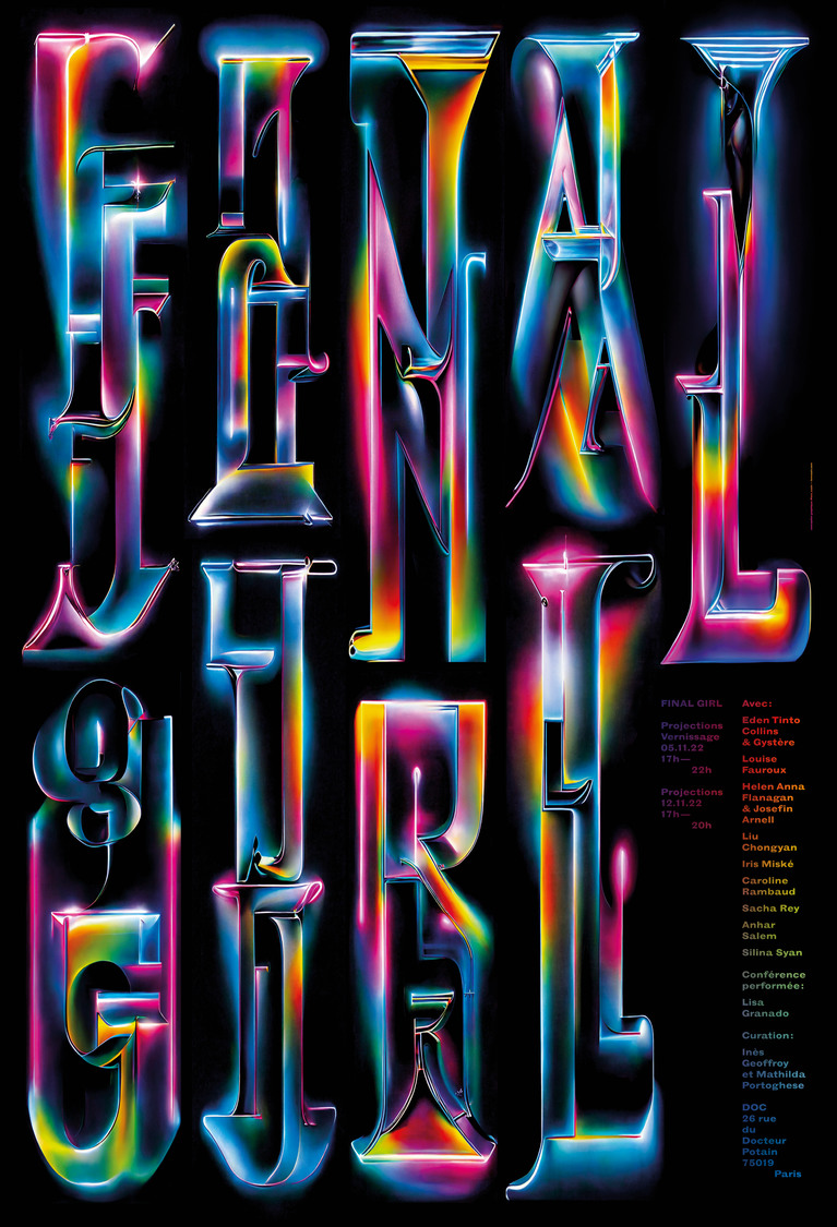 Final Girl, affiche par Tom Cazin