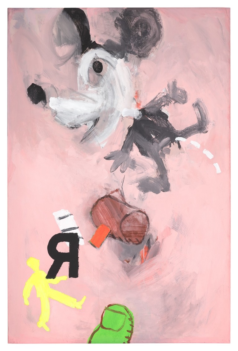 Michel Quarez, En souvenir de Paul Klee, 1993