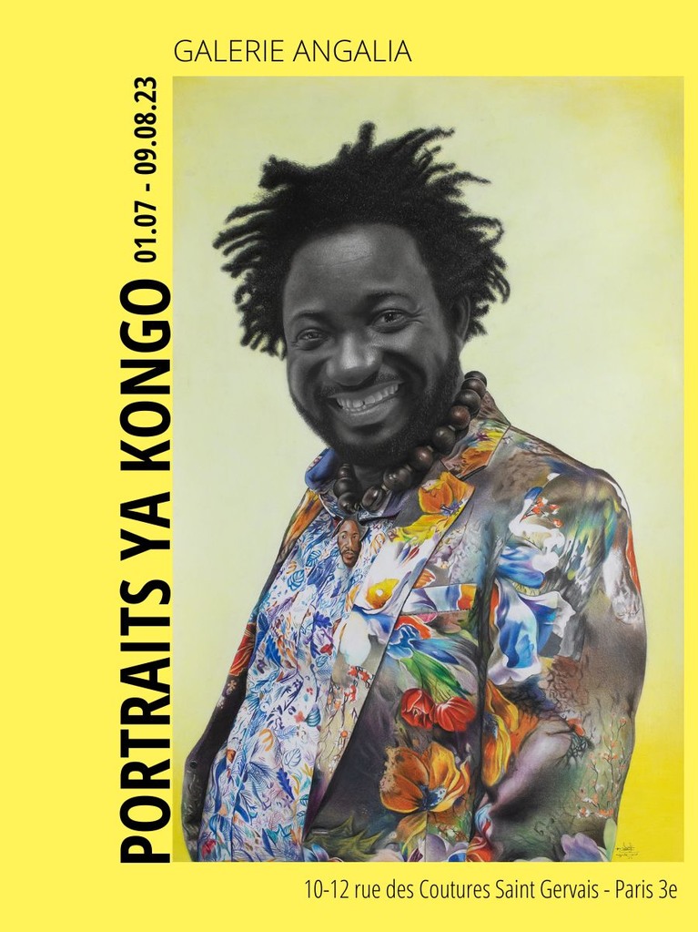 Visuel exposition Portraits ya Kongo