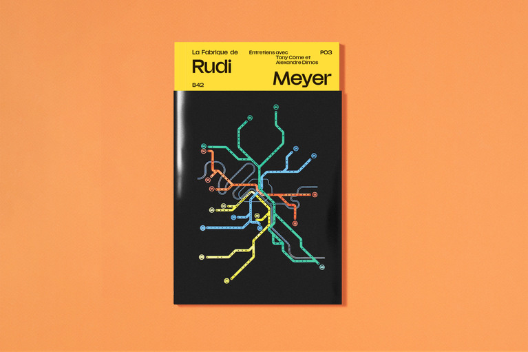 Couverture du livre La Fabrique de Rudi Meyer publié par les Éditions B42