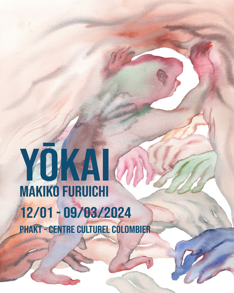 Visuel de l'exposition Yokai de Makiko Furuichi au PHAKT à Rennes