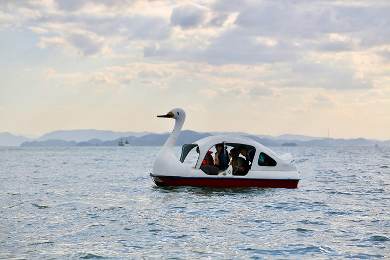 SHIMABUKU, Swan Goes to the Sea, 2012-2022