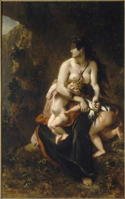 Médée furieuse, par Eugène Delacroix
