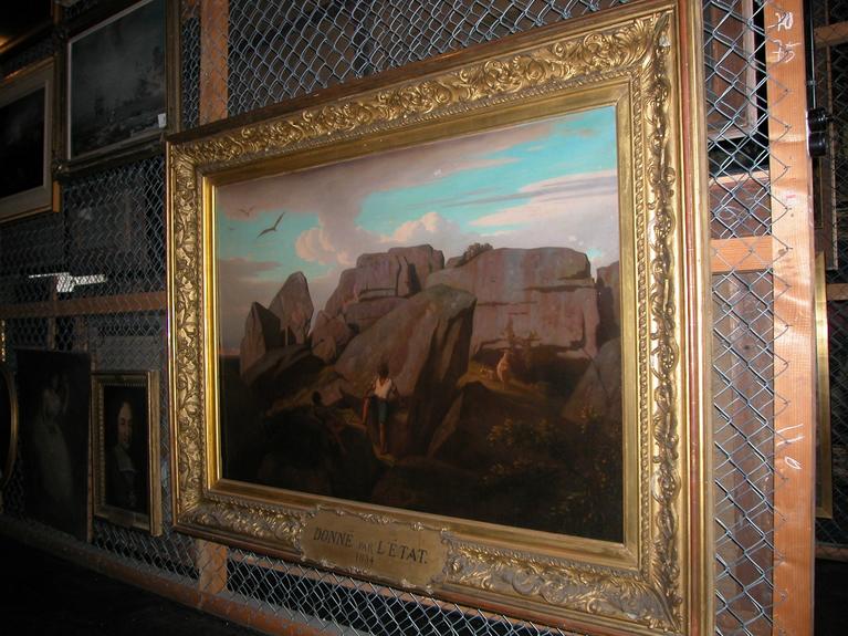 Les longs rochers de Fontainebleau, par Théodore Caruelle d’Aligny