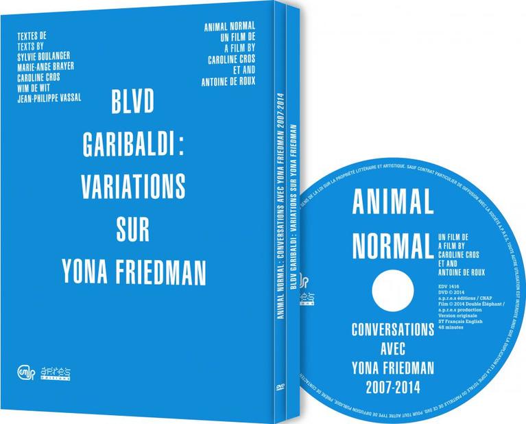 Coffret livre-dvd Variations autour de Yona Friedman