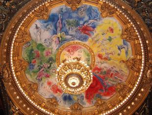 Marc Chagall, Plafond de l'Opéra Garnier à Paris