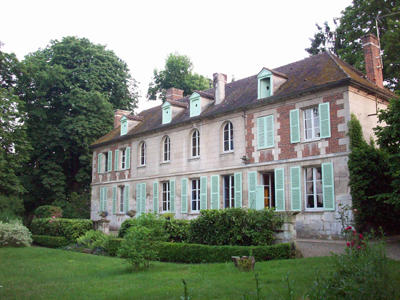 Vue du Château de Sacy