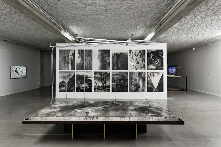 ''La mesure du monde'', vue de l’exposition au Mrac, Sérignan, 2019. Photographie Aurélien Mole