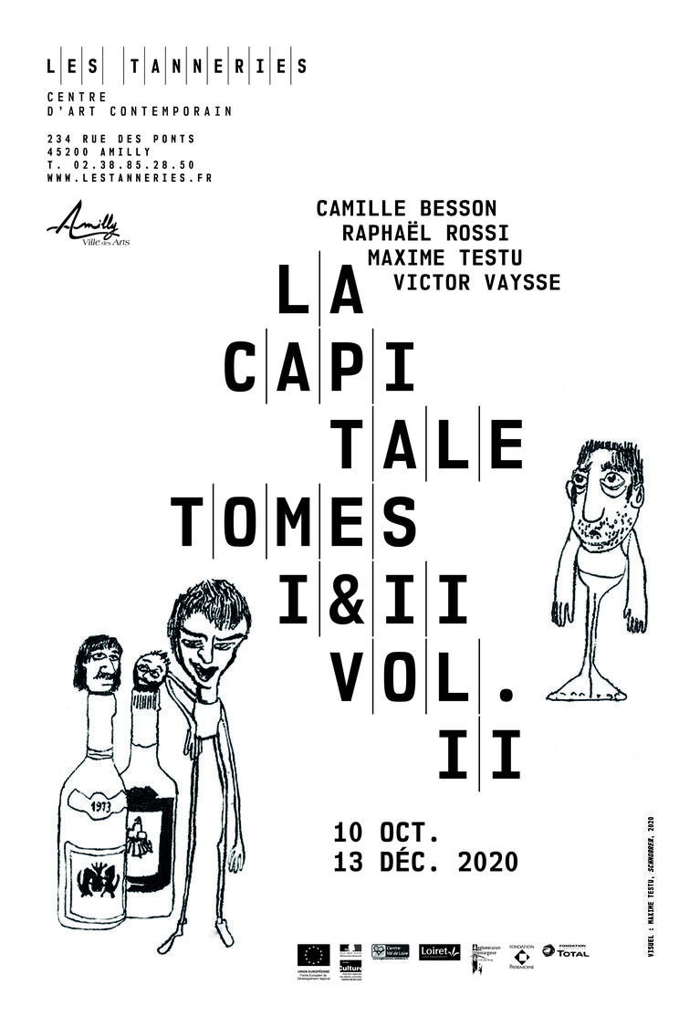 Affiche officielle de l'exposition La Capitale, Tomes I et II, vol. II