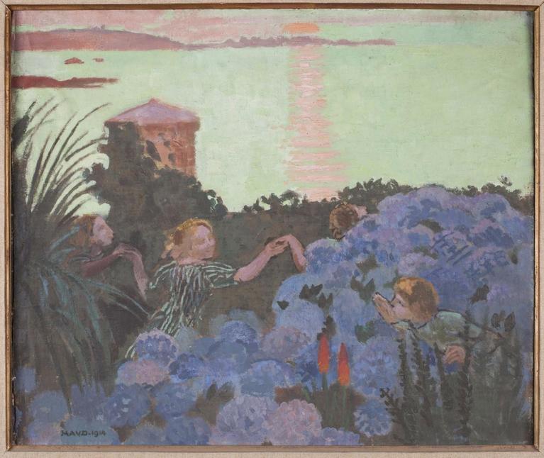 Maurice Denis, Dans les hortensias, 1914