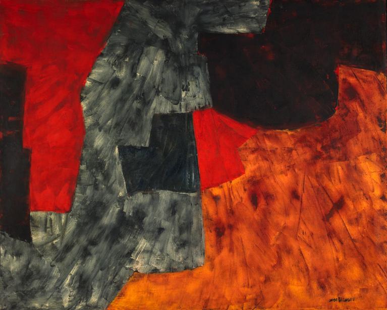 Serge Poliakoff, Composition, vers 1960
