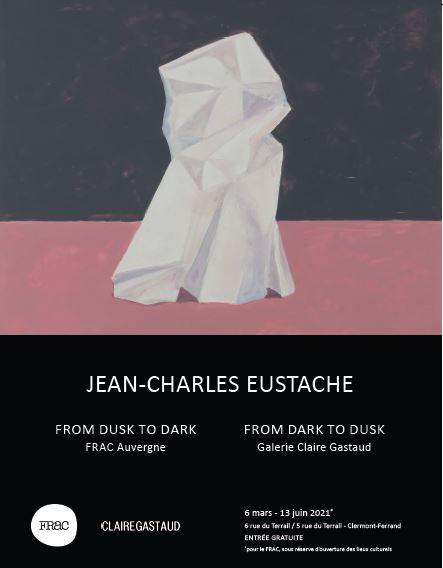 affiche de l'exposition Jean-Charles Eustache