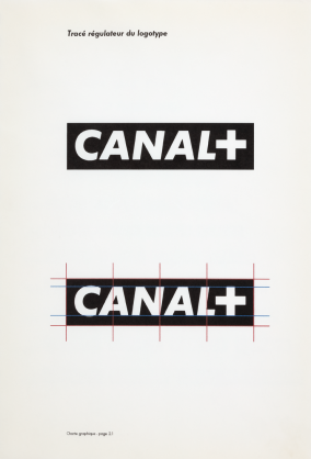 Étienne Robial, Tracé régulateur du logo CANAL+