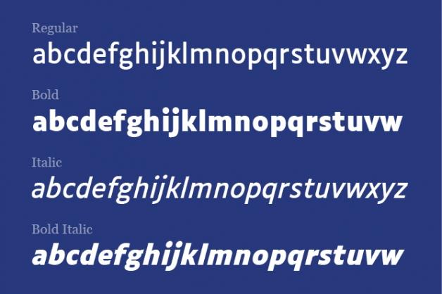 Luciole, différents styles disponibles, typographies.fr, 2019