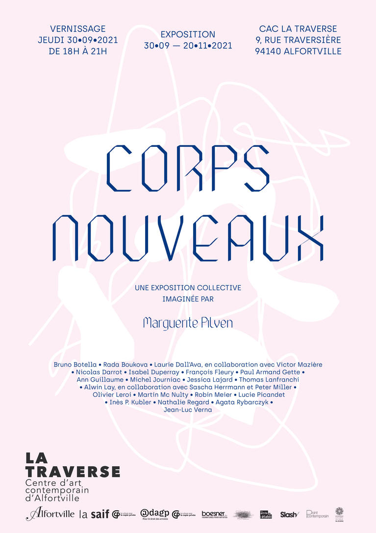 affiche de l'exposition Corps Nouveaux