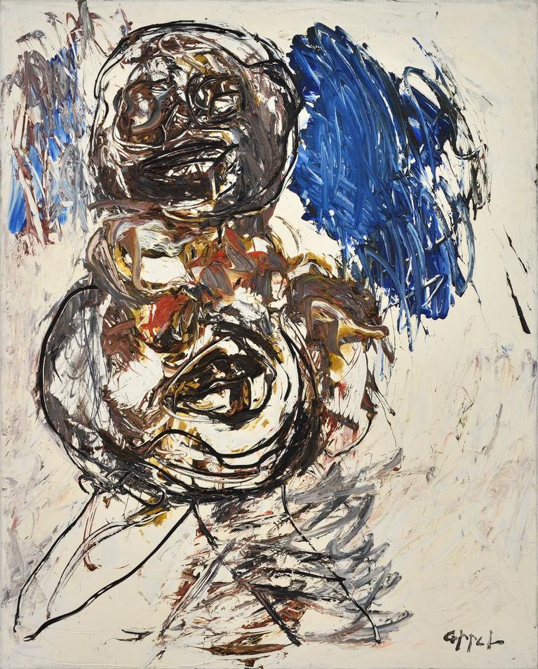 Karel Appel, Nude (Nude Series), 1962