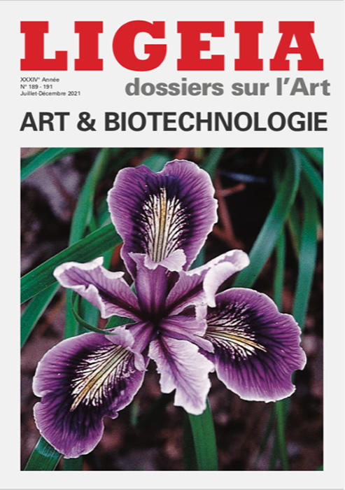Le numéro publie un dossier "ART & BIOTECHNOLOGIE".