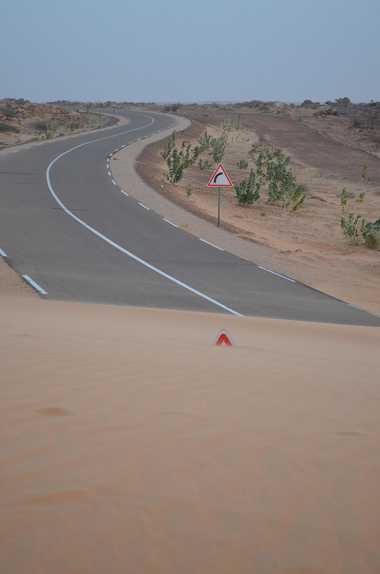 Dune, vue du désert Mauritanien