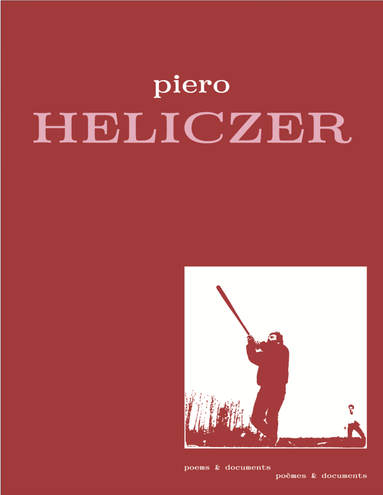  L'ouvrage de Piero Heliczer est publié par After 8 Books et sera présenté à la Bibliothèque Kandinsky au Centre Pompidou le 23 mars 2022.