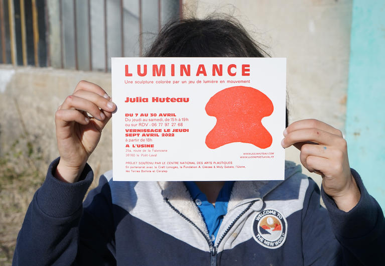 Julia Huteau, Luminance, 2022