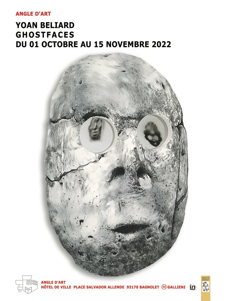 Yoan Beliard. Ghostfaces. Angle d'art, Bagnolet. Du 01 octobre au 15 novembre 2022.