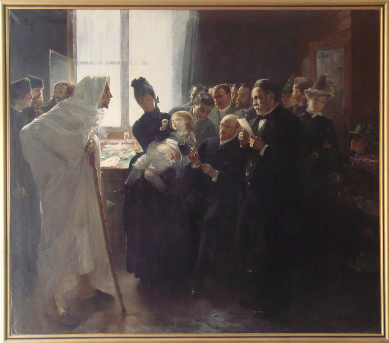 Laurent-Gsell, La Vaccine contre la rage, 1887