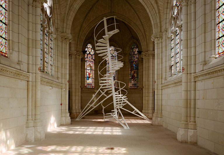 Vincent Lamouroux, La Perspective inclinée (Héliscope), 2007