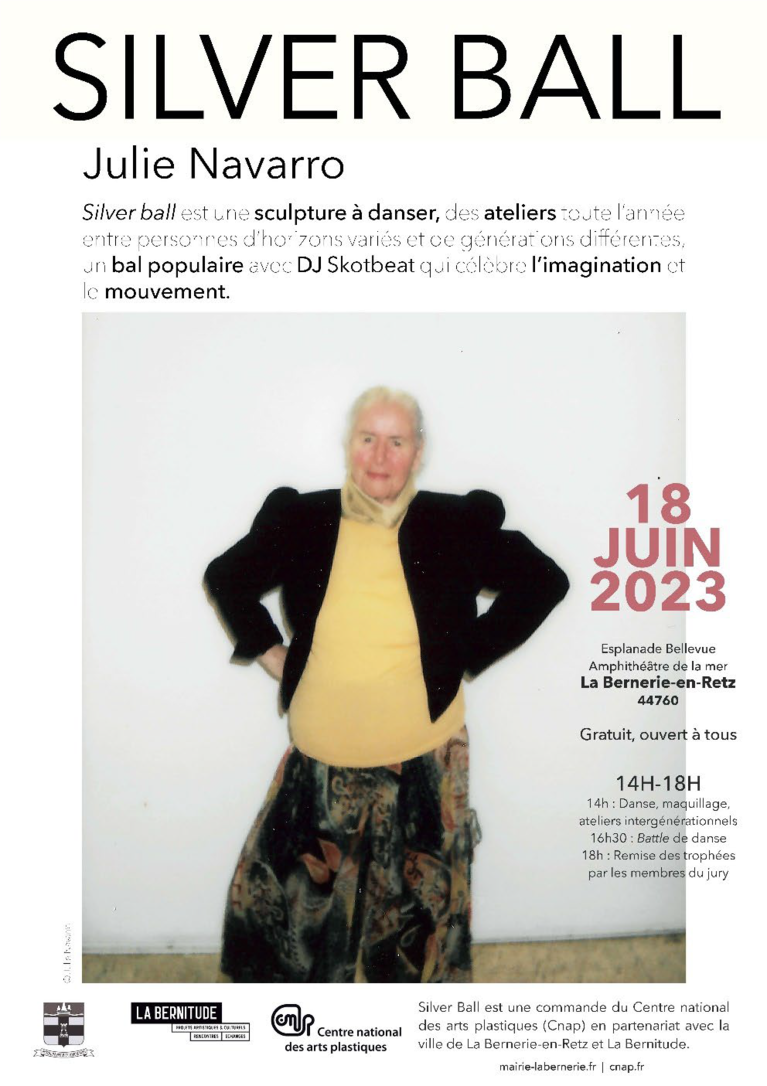 Affiche "Silver Ball" de Julie Navarro 