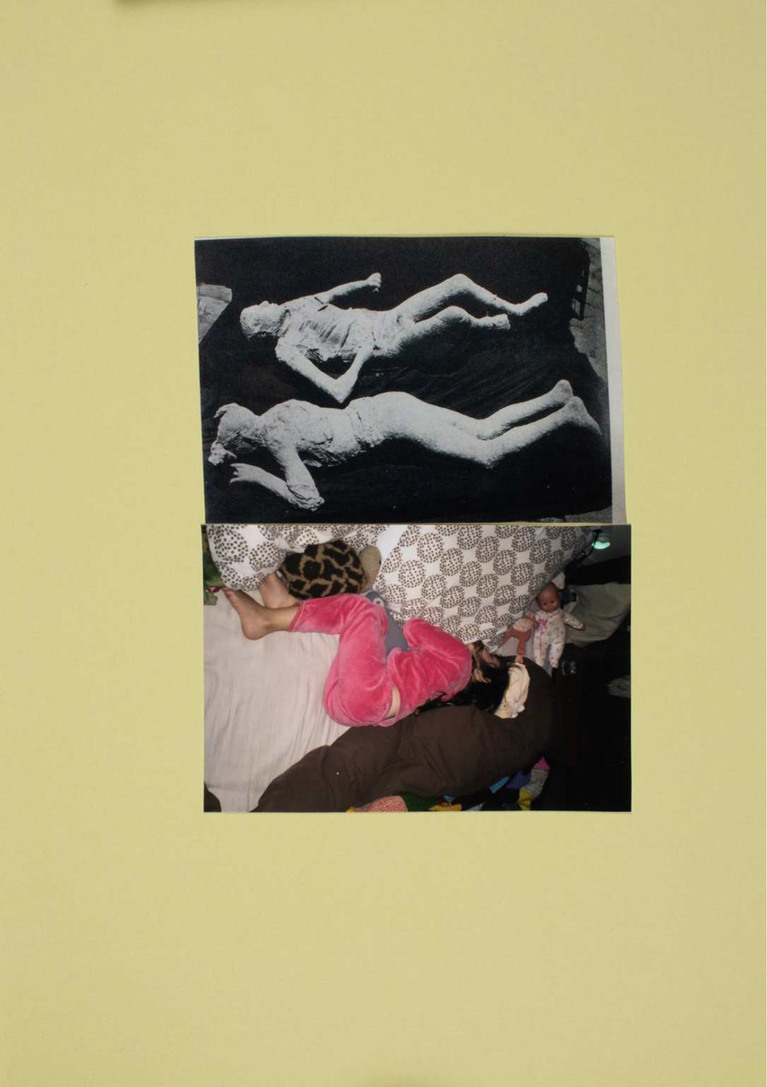  Sans titre (MA) de Pauline Hisbacq, collage image d'archives et photographie, 2023