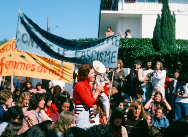 Marche des femmes aÌ Hendaye, 5 octobre 1975 