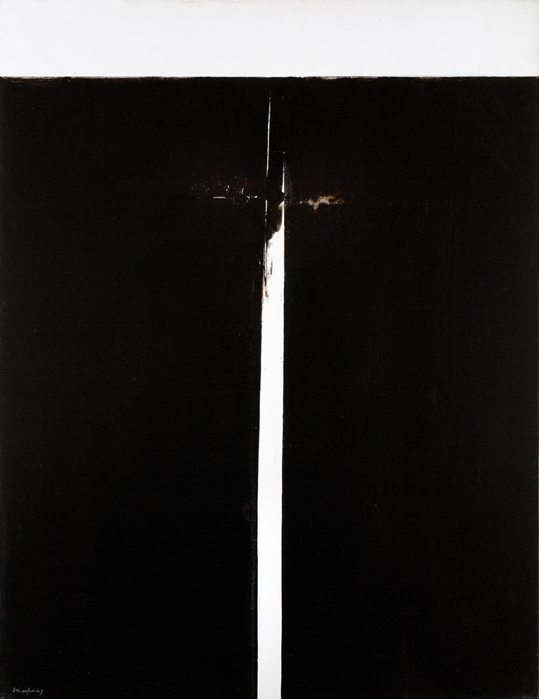 André Marfaing - Sans titre, février 1985 - acrylique sur toile - 116 x 89 cm ©Bertrand Michau - courtesy Galerie Berthet Aittouares