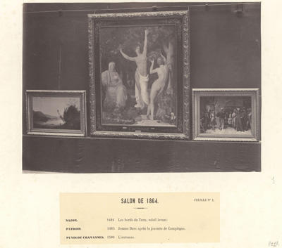 Vue de L’Automne par Pierre Puvis de Chavannes, présenté au Salon.