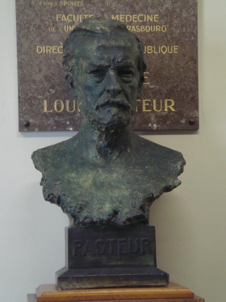 Buste de Louis Pasteur, par Naoum Aronson