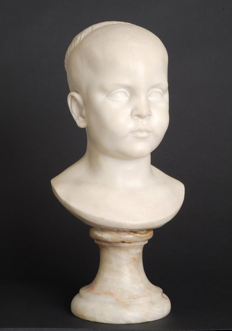 Enfant Kabyle, buste de Charles-Henri-Joseph Cordier