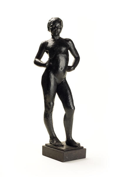 Jeune fille, sculpture de Pierre Bouret