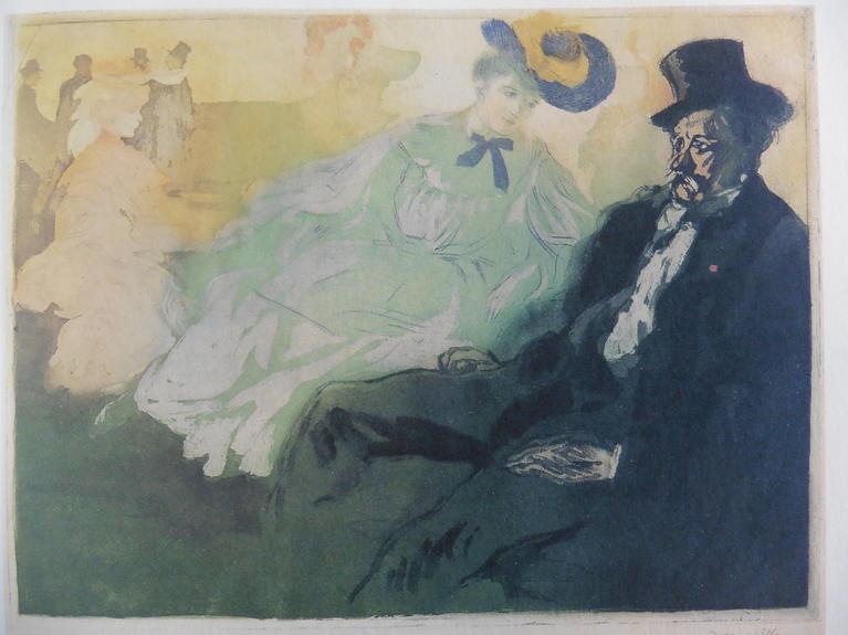 Jacques Villon, Le fêtard, 1904