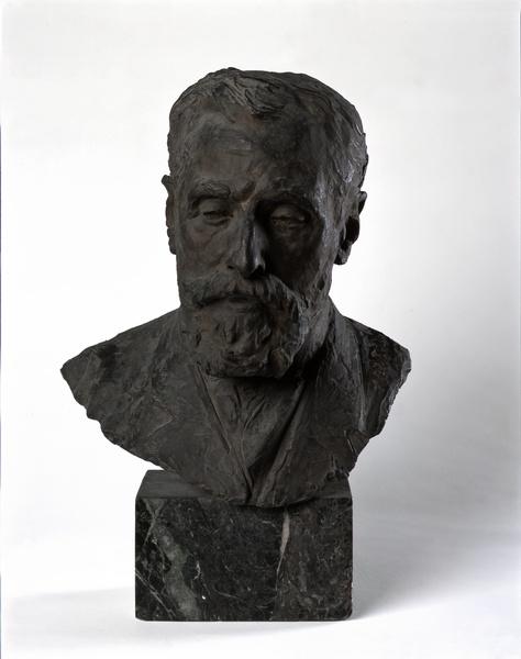 Buste de Maurice Chabas, par Jacques-Louis Robert Villeneuve