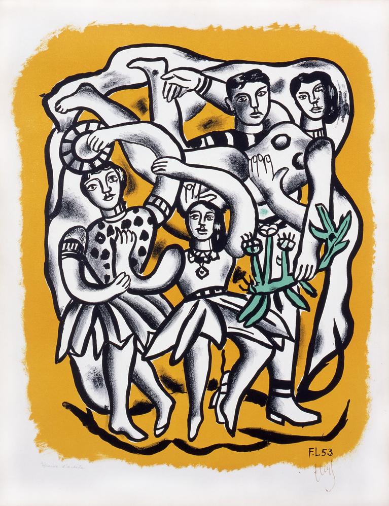 Fernand Léger, Les danseuses, 1954, FNAC 30076