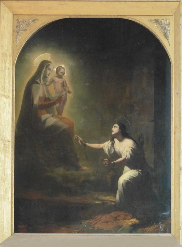 Louis-Joseph-César Ducornet, Vision de sainte Philomène, 1846