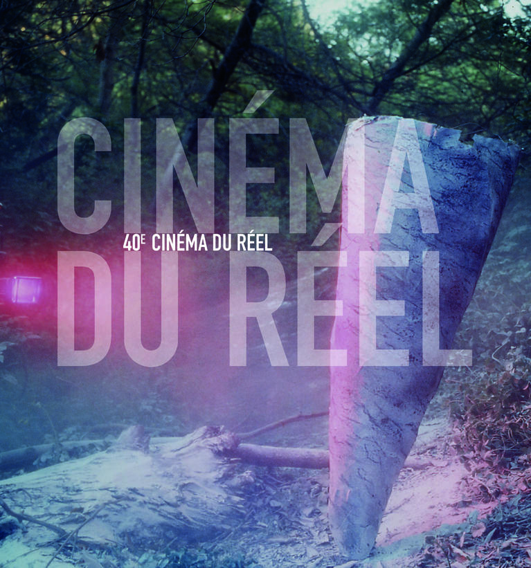 Affiche de la 40e édition du festival Cinéma du réel