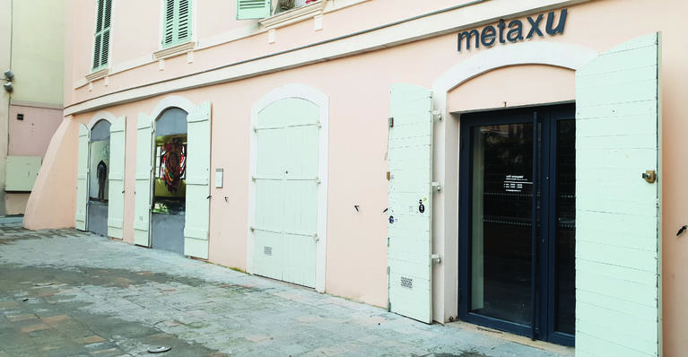 Vue de l'espace artistique Metaxu à Toulon
