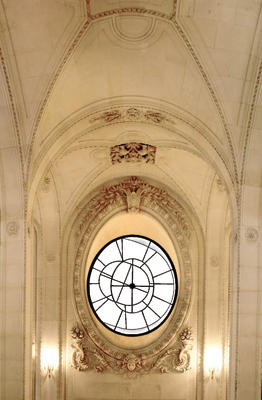 François Morellet, Esprit d’Escalier Simulation-Vitraux pour le Musée du louvre, 2007