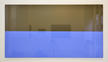 Dominique Dehais, Land GH bleu-brun (2 planches), 2020 laque sur aluminium, 92x172x5cm