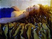 Capture d'écran du film CAT EFFEKT de Distruktur - une femme est allongé sur un lit et regarde l'objectif