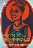 Affiche de l'exposition "Faith Ringgold. Black is beautiful"