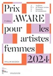 Prix Aware pour les artistes femmes 2024